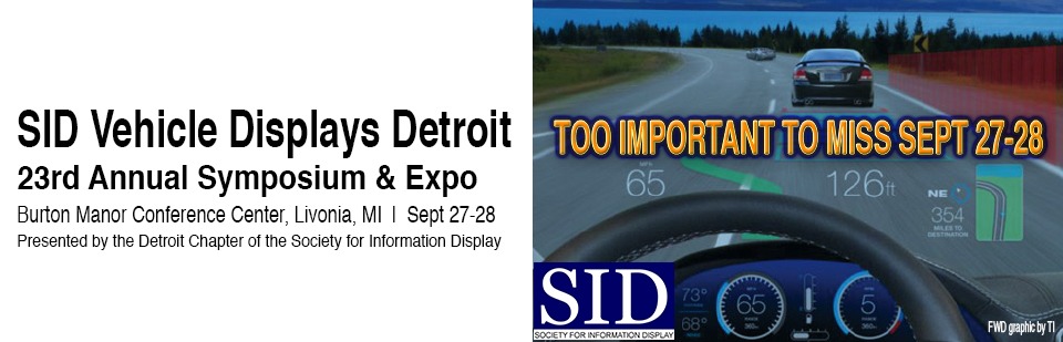 SID Vehicles Display Conference