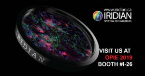 Iridian exhibiting at OPIE 2019 Booth I-