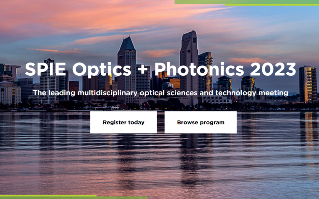 益瑞电将参展2023年度SPIE Optics + Photonics会议